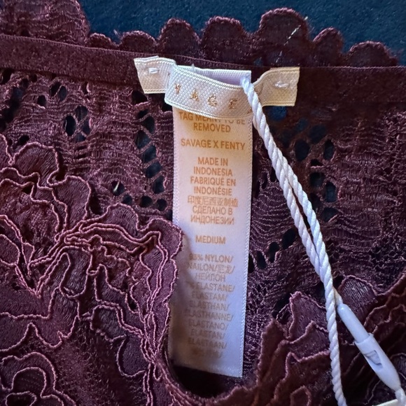 Savage X Romantic Corded Lace Lingerie Set | Purple Persuasion | NWT - Picture 15 of 16